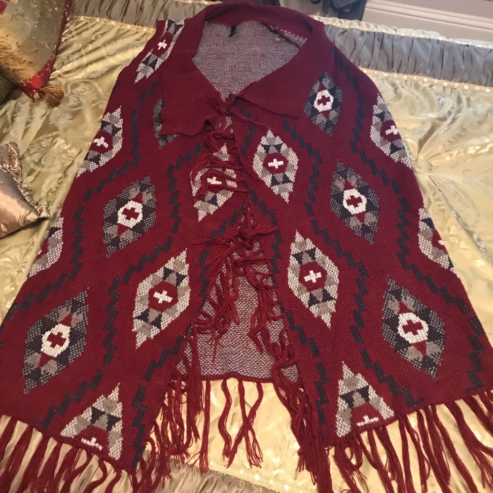Aztec Print Sweater